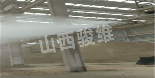 干霧抑塵噴射效果 干霧抑塵噴射效果